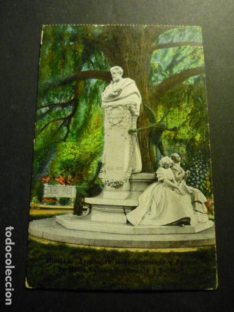 Postales: SEVILLA MONUMENTO A BECQUER - Foto 1