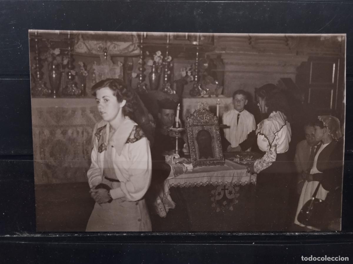 Postales: Z - JAEN. FOTOGRAFICA. ADORACI&Oacute;N DEL SANTO ROSTRO. SIN CIRCULAR.