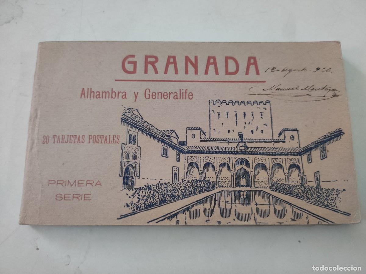 Postales: Lote de 19 postales Granada - Foto 1