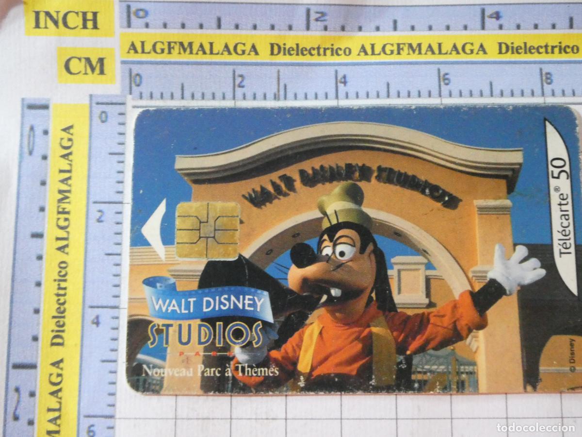 Cartes Postales: TARJETA TELEF&Oacute;NICA DE FRANCIA. PARQUE ATRACCIONES DISNEYLAND PARIS STUDIOS PLUTO. 29