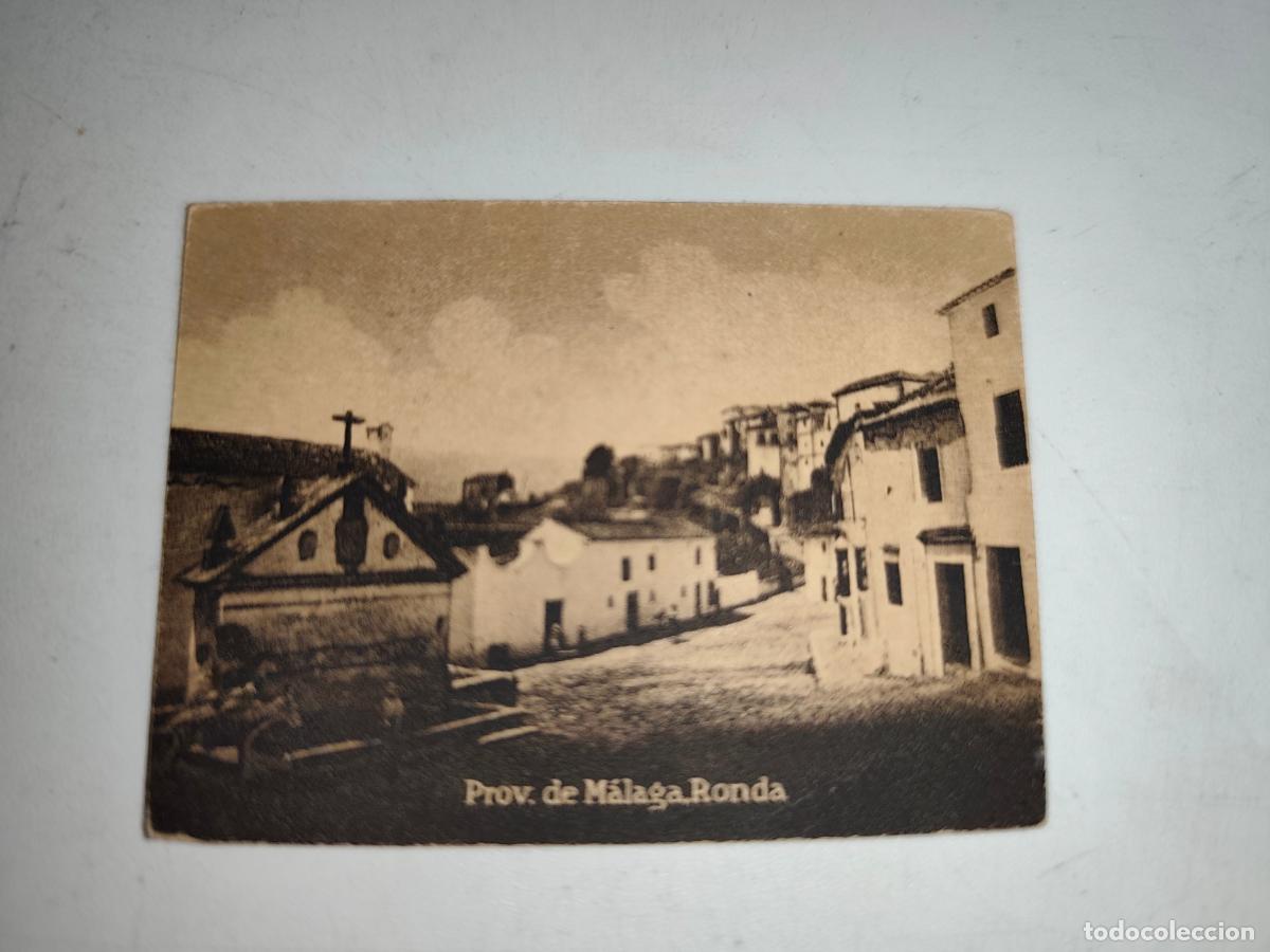 Postales: POSTAL ORIGINAL DECADA DE LOS A&Ntilde;OS 30. MALAGA, RONDA. LEER
