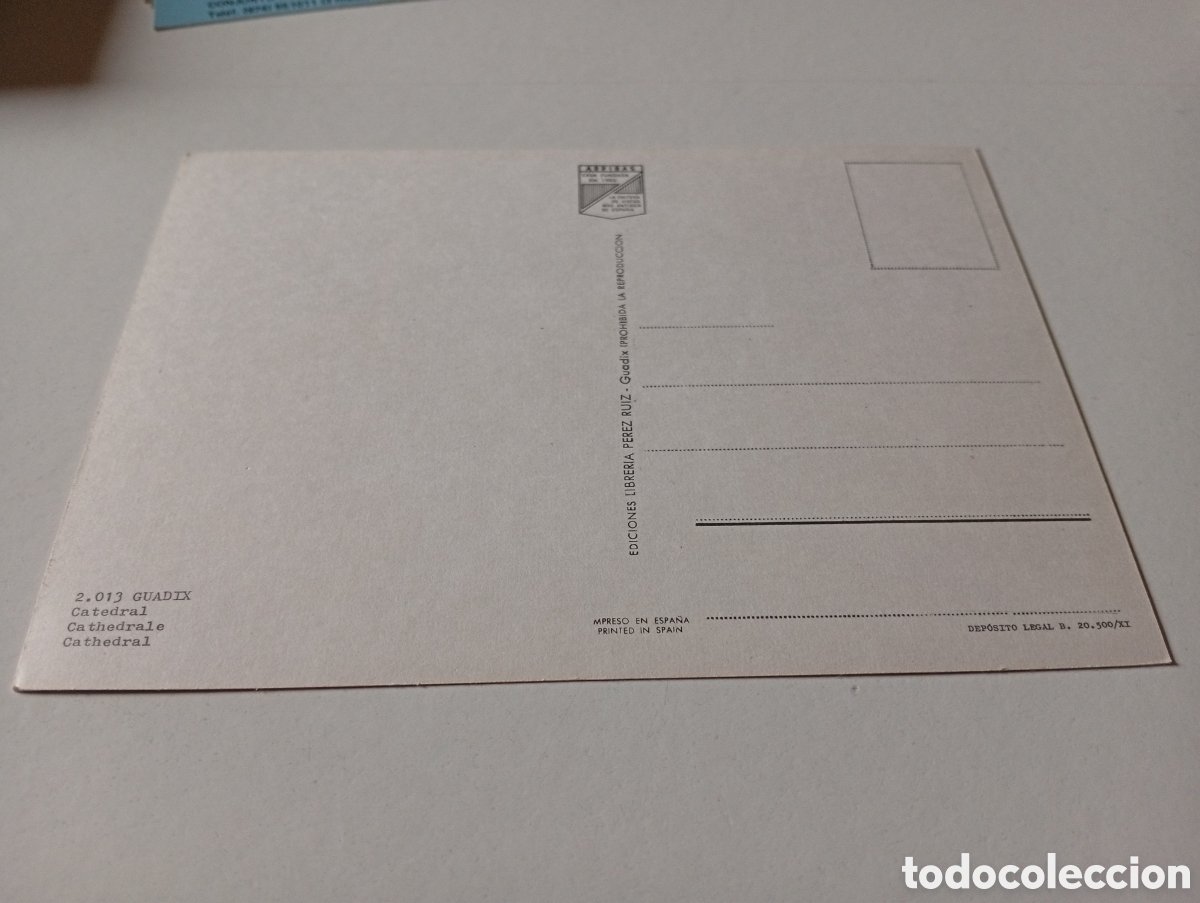 Postales: Postal Guadix catedral - Foto 2