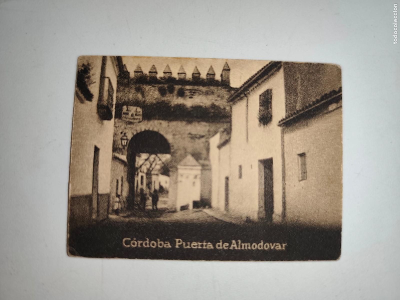 Postales: POSTAL ORIGINAL DECADA DE LOS A&Ntilde;OS 30. CORDOBA, PUERTA DE ALMODOVAR. LEER