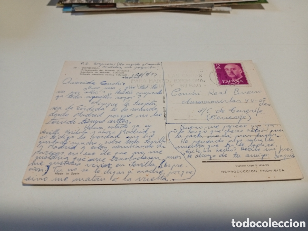 Postales: Postal C&oacute;rdoba............ - Foto 2