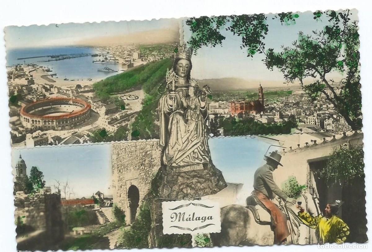 Cartoline: MALAGA Y SU PLAZA DE TOROS / BULL RING.- MALAGA