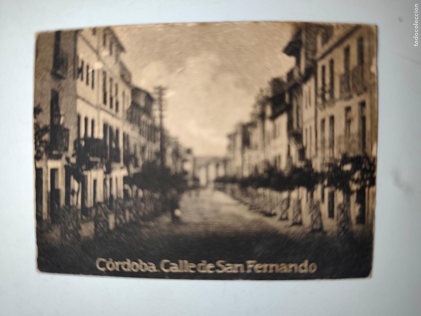 Postales: POSTAL ORIGINAL DECADA DE LOS A&Ntilde;OS 30. CORDOBA, CALLE DE SAN FERNANDO. LEER