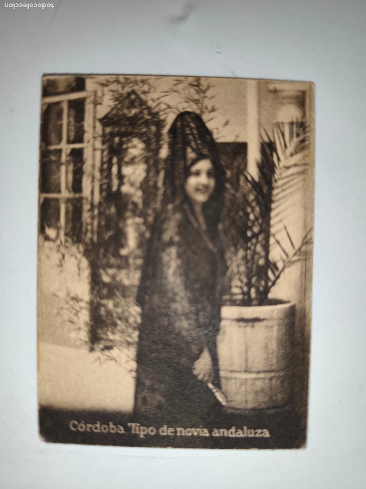 Postales: POSTAL ORIGINAL DECADA DE LOS A&Ntilde;OS 30. CORDOBA, TIPO DE NOVIA ANDALUZA. LEER