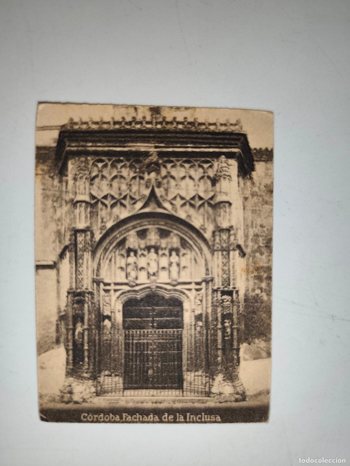 Postales: POSTAL ORIGINAL DECADA DE LOS A&Ntilde;OS 30. CORDOBA, FACHADA DE LA INCLUSA. LEER