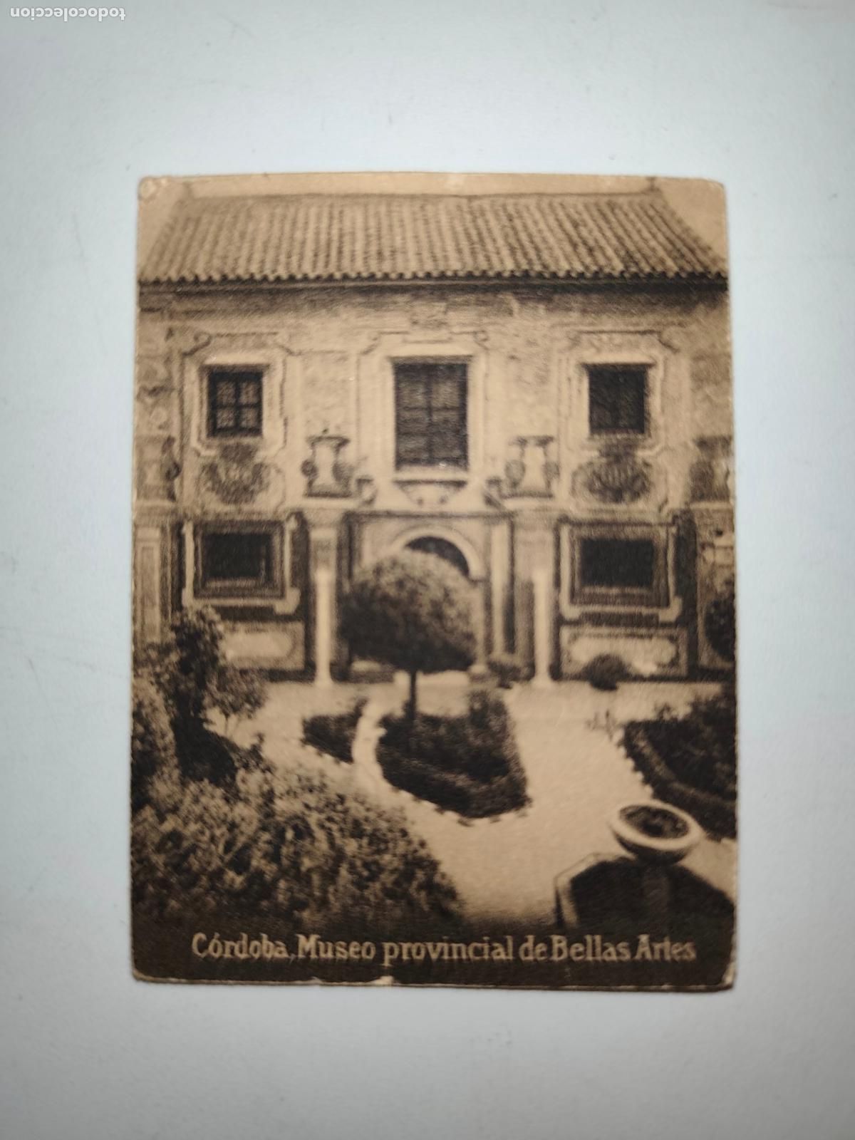Postales: POSTAL ORIGINAL DECADA DE LOS A&Ntilde;OS 30. CORDOBA, MUSEO PROVINCIAL DE BELLAS ARTES. LEER