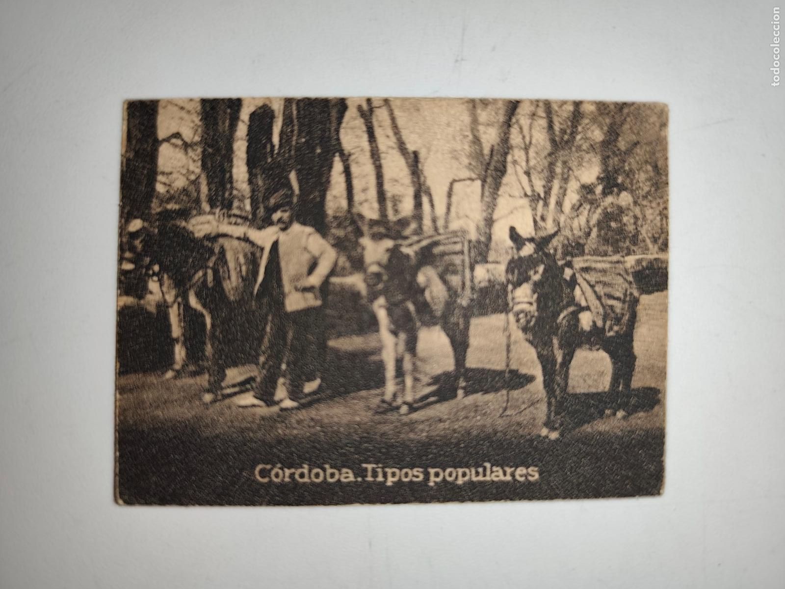 Postales: POSTAL ORIGINAL DECADA DE LOS A&Ntilde;OS 30. CORDOBA, TIPOS POPULARES. LEER