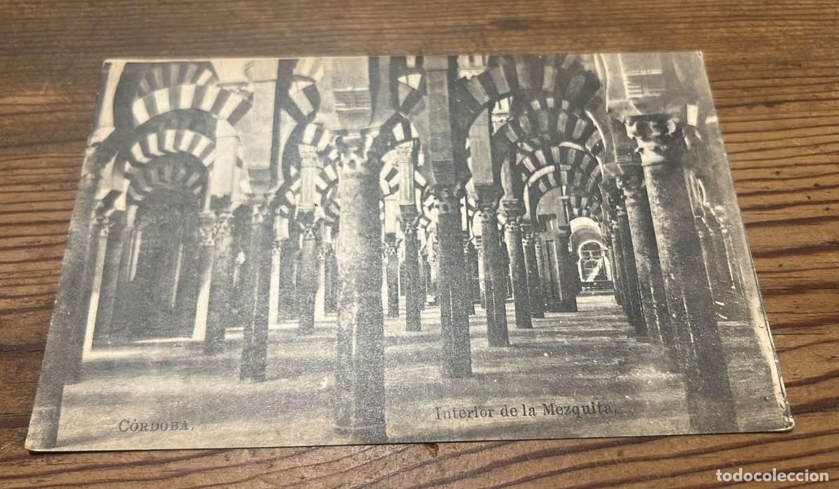 Postais: POSTAL CORDOBA INTERIOR DE LA MEZQUITA SERIE XI ESPA&Ntilde;A MONUMENTAL E HISTORICA FOTOTIPIA LACOSTE