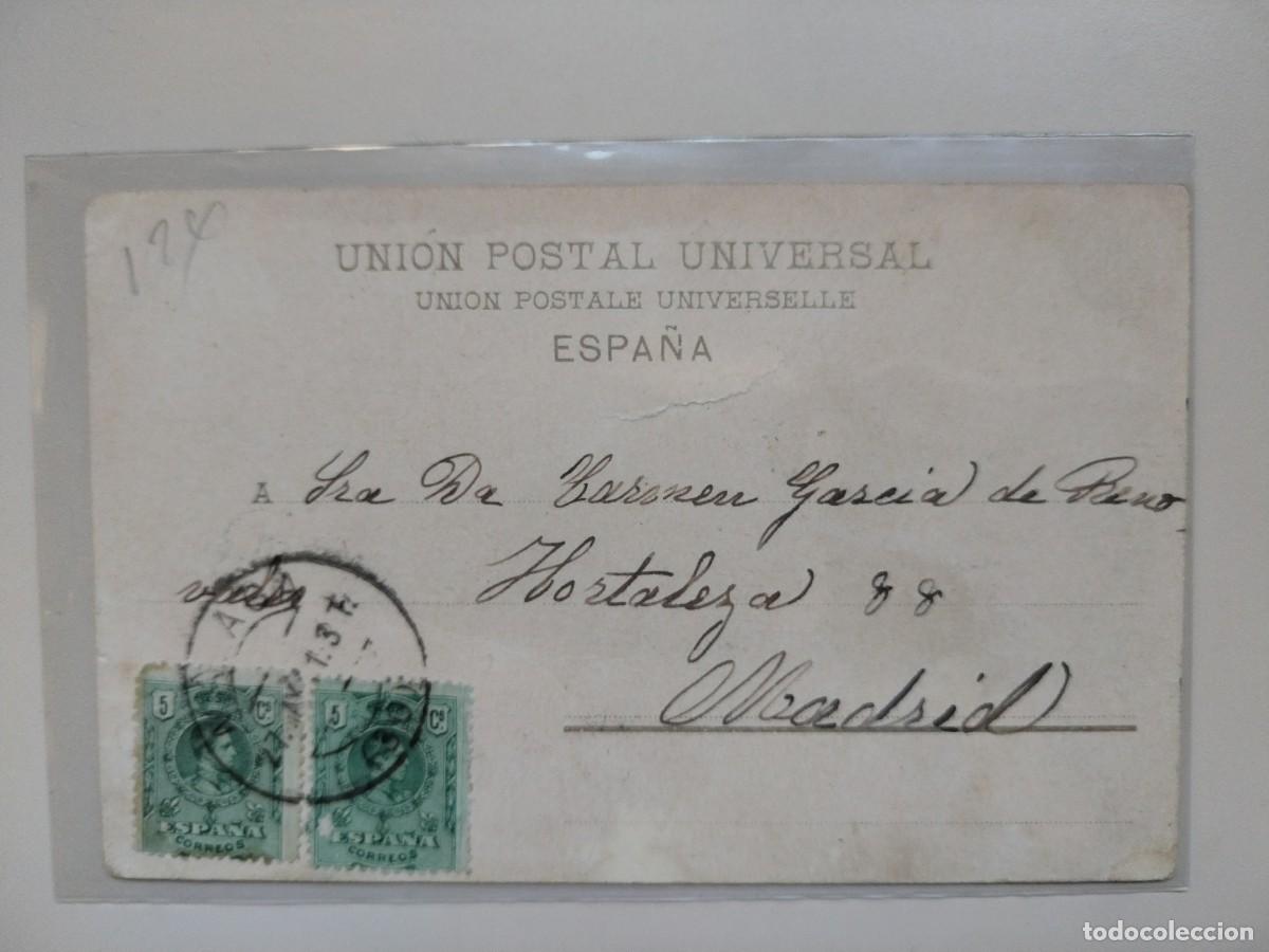 Postales: Postal de M&aacute;laga. La Alameda. 1911. - Foto 2