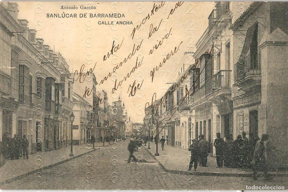 Postkarten: BRENES CORTIJO DE LA BARNOLA SANLUCAR DE BARRAMEDA CALLE ANCHA POSTAL LM58