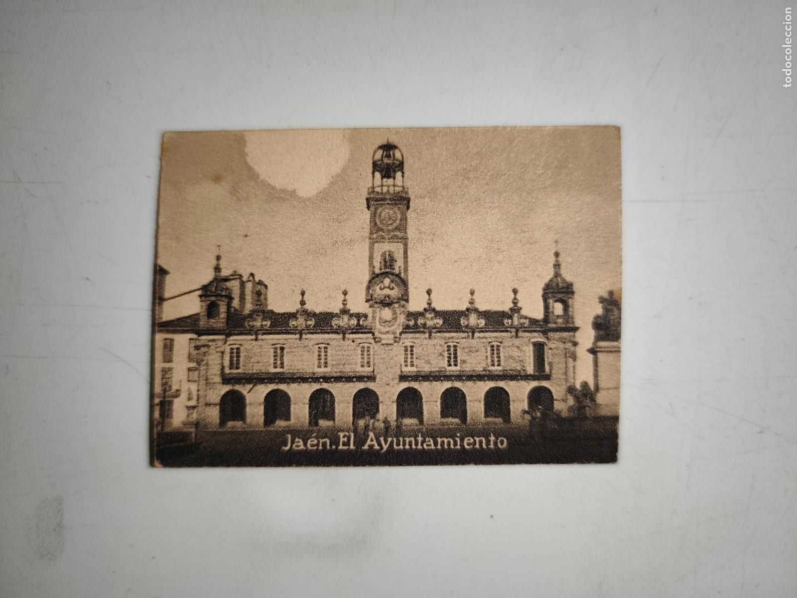 Postcards: POSTAL ORIGINAL DECADA DE LOS A&Ntilde;OS 30. JAEN, EL AYUNTAMIENTO. LEER DESCRIPCION