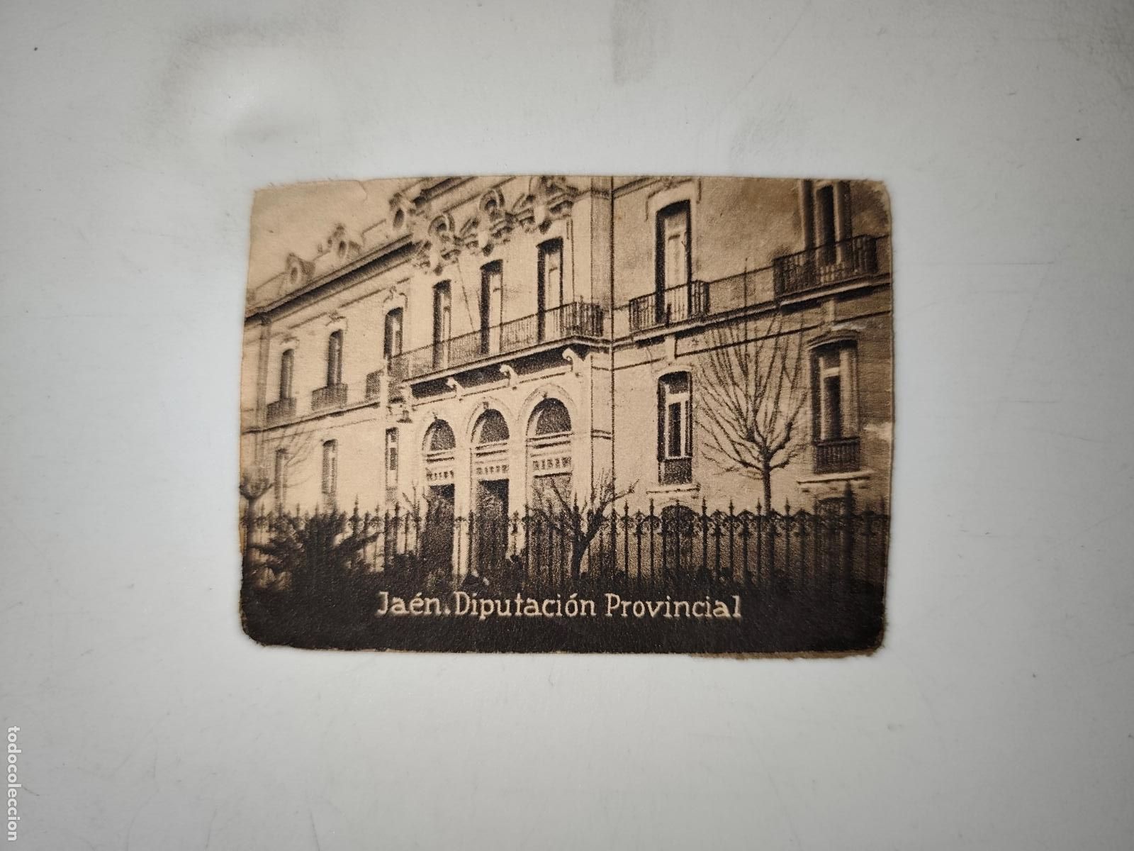 Cartoline: POSTAL ORIGINAL DECADA DE LOS A&Ntilde;OS 30. JAEN, DIPUTACION PROVINCIAL. LEER DESCRIPCION