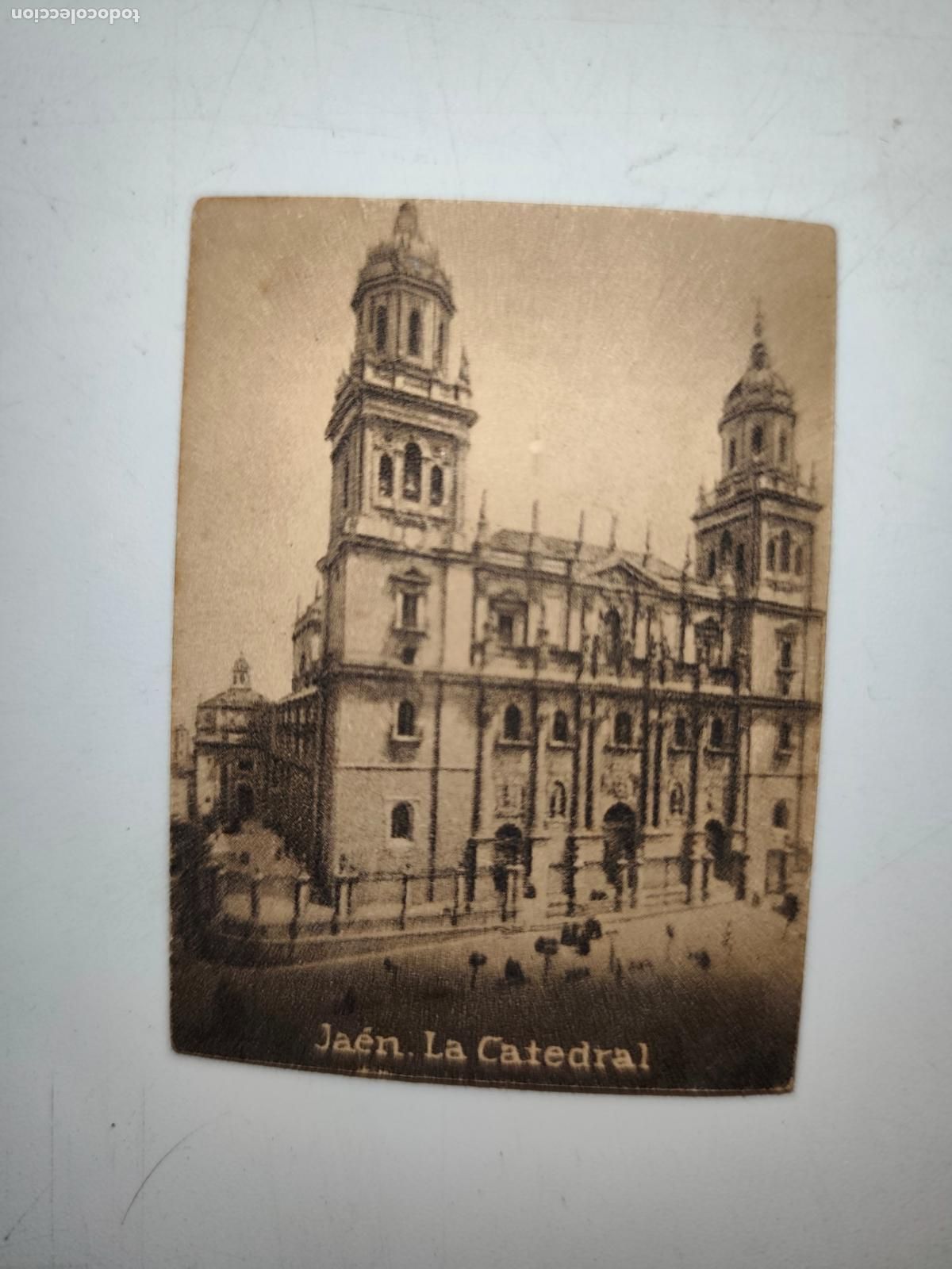 Cartoline: POSTAL ORIGINAL DECADA DE LOS A&Ntilde;OS 30. JAEN, LA CATEDRAL. LEER DESCRIPCION