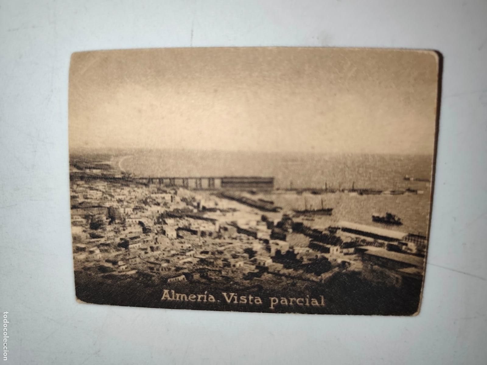 Cartoline: POSTAL ORIGINAL DECADA DE LOS A&Ntilde;OS 30. ALMERIA, VISTA PARCIAL. LEER