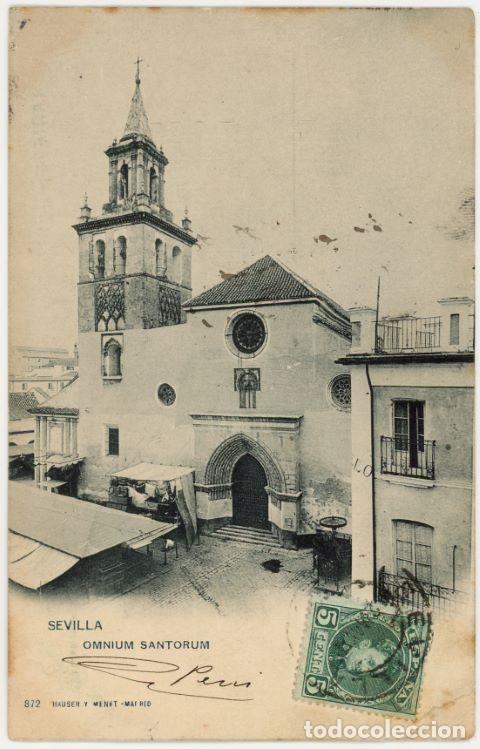 Postkarten: ea01415 Sevilla Omnium Santorum Hauser Y Menet N&ordm;872 circulada 1905