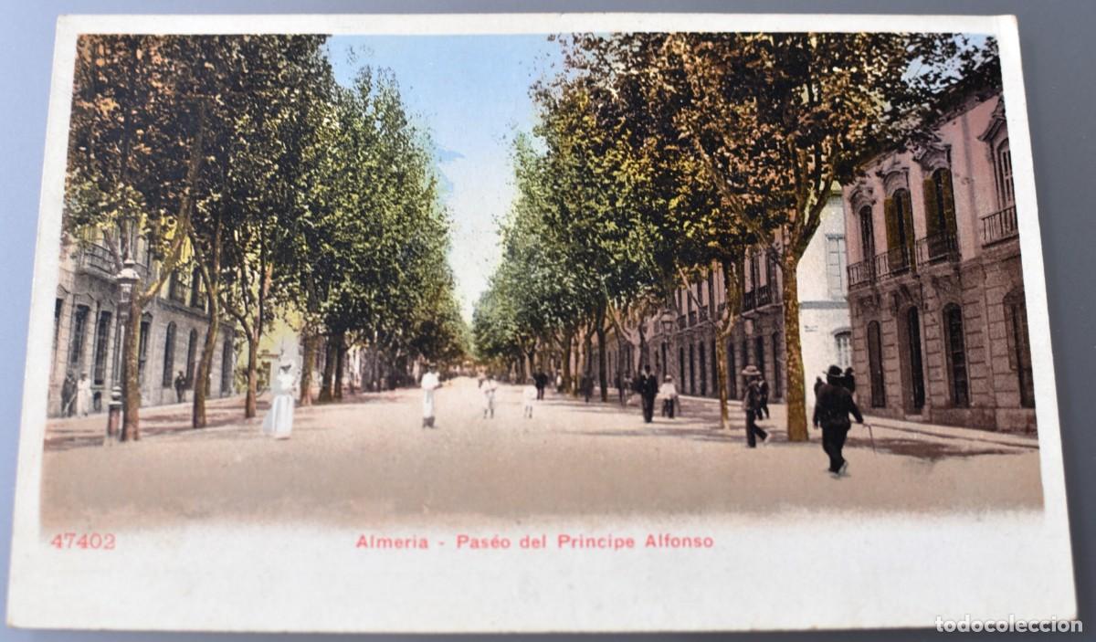 Postkarten: ANTIGUA POSTAL DE ALMER&Iacute;A - PASEO DEL PR&Iacute;NCIPE ALFONSO