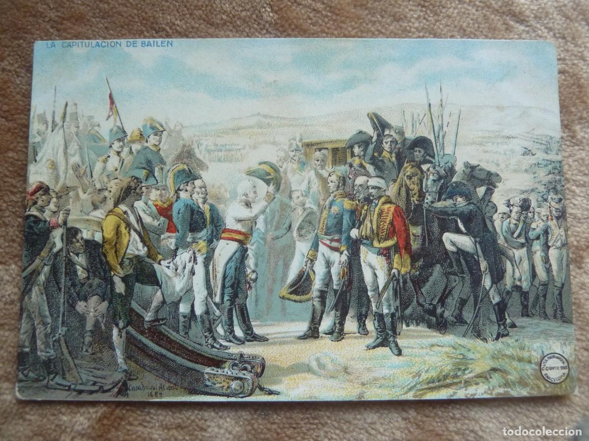 Cartoline: LA CAPITULACION DE BAILEN LIT. R.MADRIGUERA