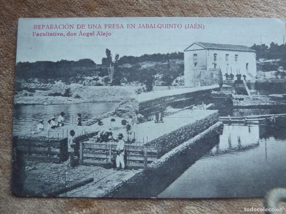 Cartoline: JABALQUINTO REPARACION DE UNA PRESA A.BIANCHINI