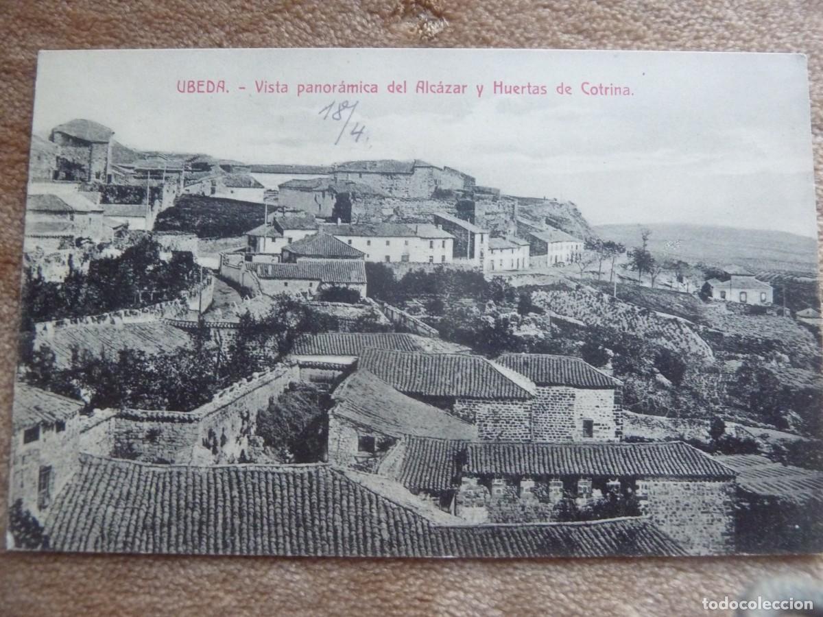 Cartoline: UBEDA VISTA PANORAMICA ALCAZAR Y HUERTAS DE COTRINA