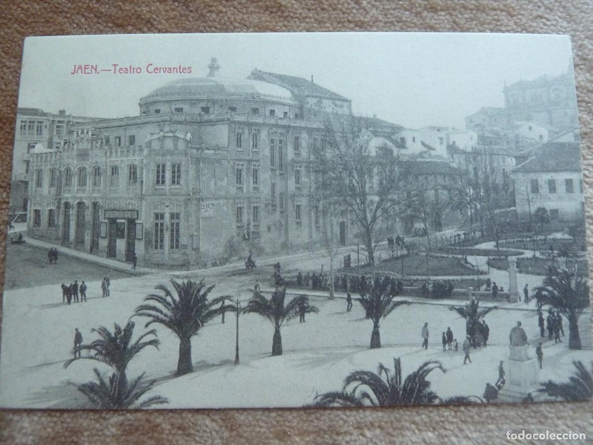 Cartoline: JAEN. TEATRO CERVANTES ED. VDA. J.M.ROMERO