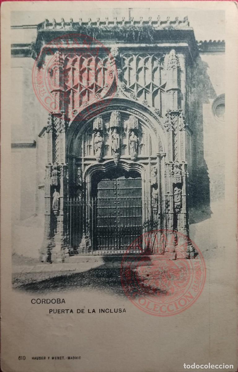 Postkarten: POSTAL CORDOBA, PUERTA DE LA INCLUSA N&ordm;610 HAUSER Y MENET