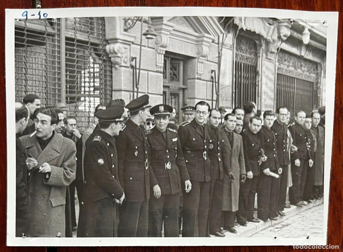 Cartoline: FOTOGRAFIA DE JAEN, JERARCAS DE FALANGE EN EL DESFILE DE FALANGE Y FRENTE DE JUVENTUDES, 15 DE MARZO