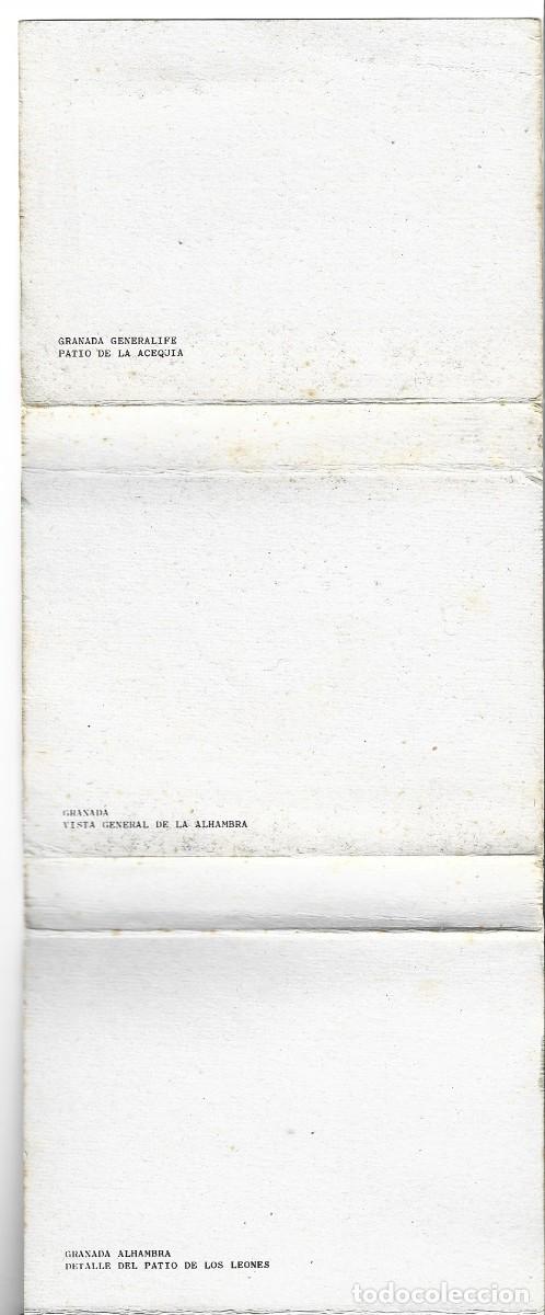 Postales: LIBRO FLEXO CON 24 VISTAS DE GRANADA - Foto 2