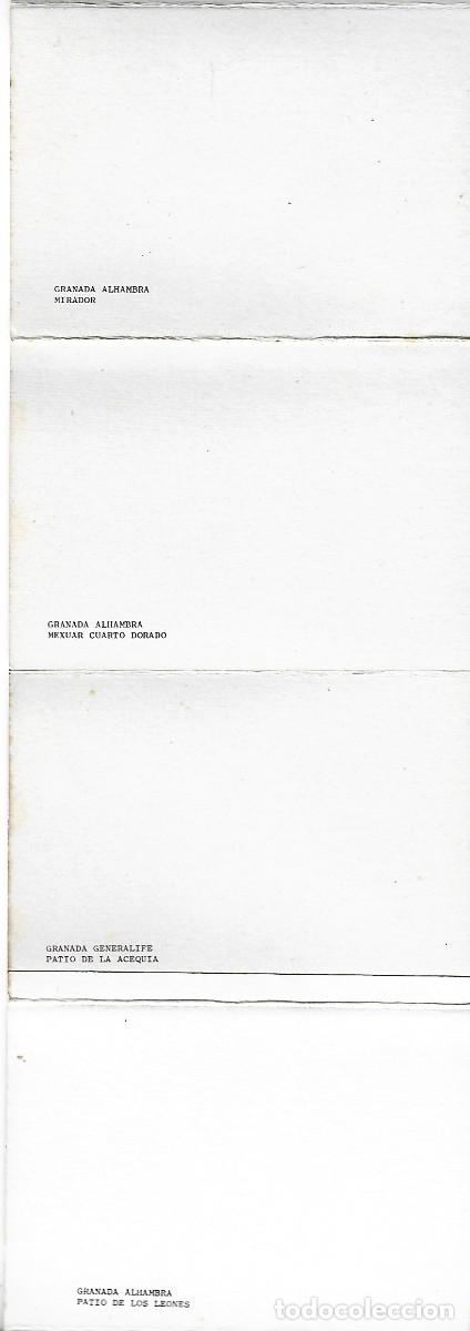 Postales: LIBRO FLEXO CON 24 VISTAS DE GRANADA - Foto 4