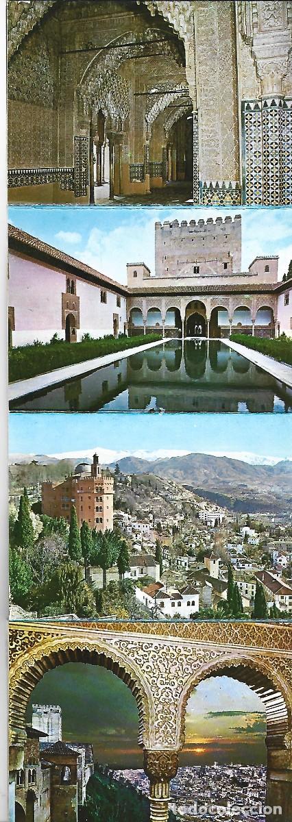 Postales: LIBRO FLEXO CON 24 VISTAS DE GRANADA - Foto 5
