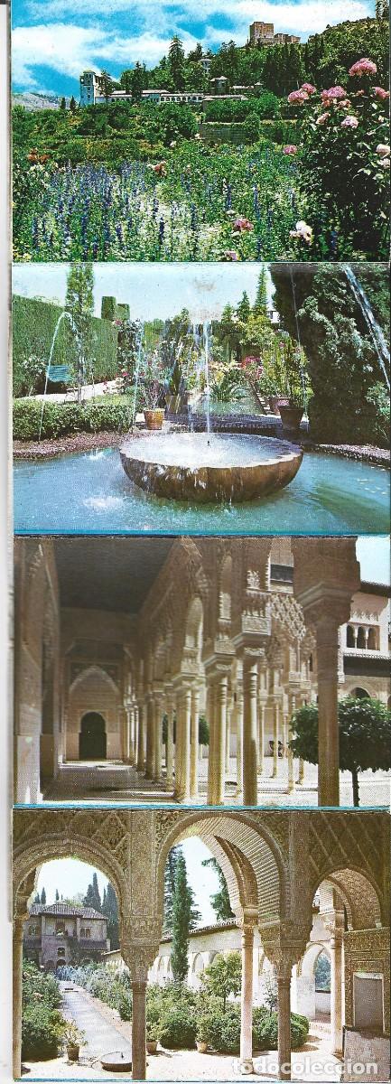 Postales: LIBRO FLEXO CON 24 VISTAS DE GRANADA - Foto 7