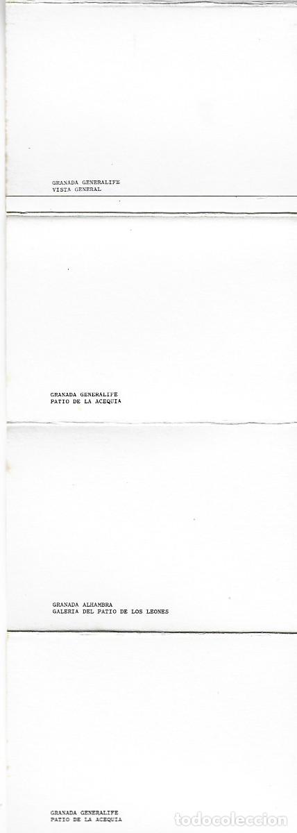 Postales: LIBRO FLEXO CON 24 VISTAS DE GRANADA - Foto 8