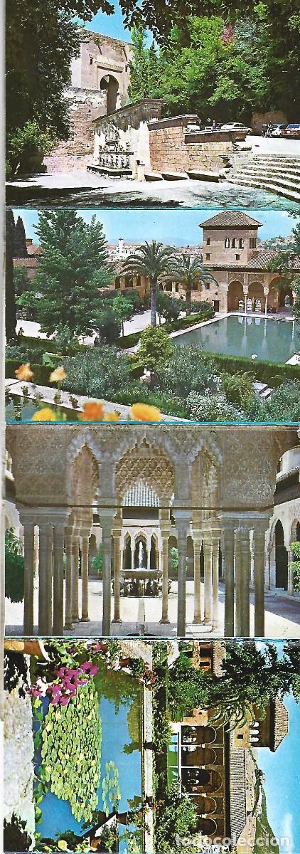 Postales: LIBRO FLEXO CON 24 VISTAS DE GRANADA - Foto 9