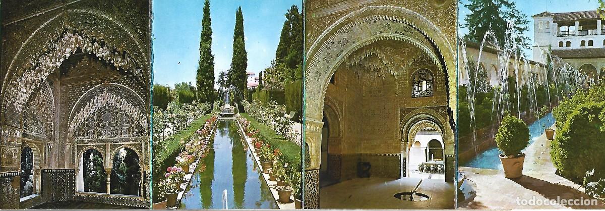 Postales: LIBRO FLEXO CON 24 VISTAS DE GRANADA - Foto 11