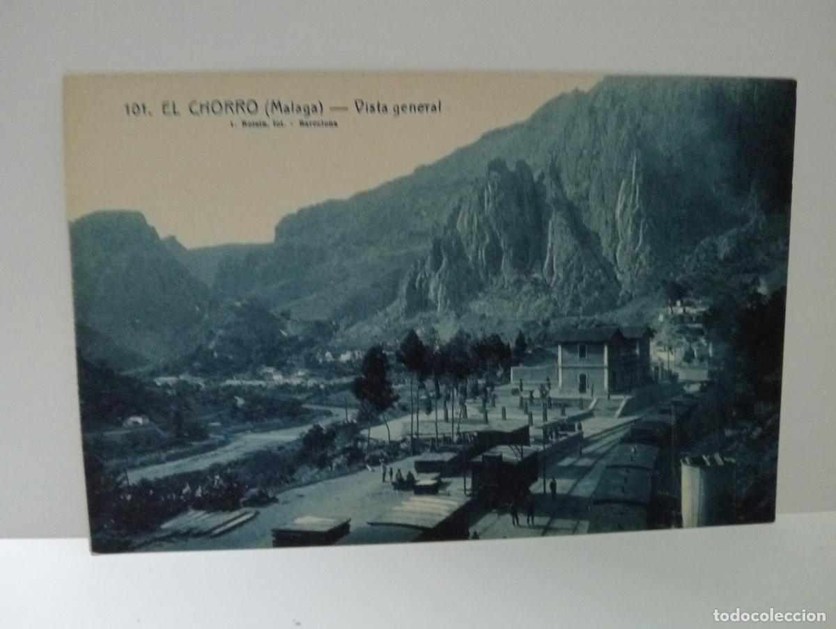 Postales: TARJETA POSTAL DEL CHORRO, MALAGA. VISTA GENERAL.