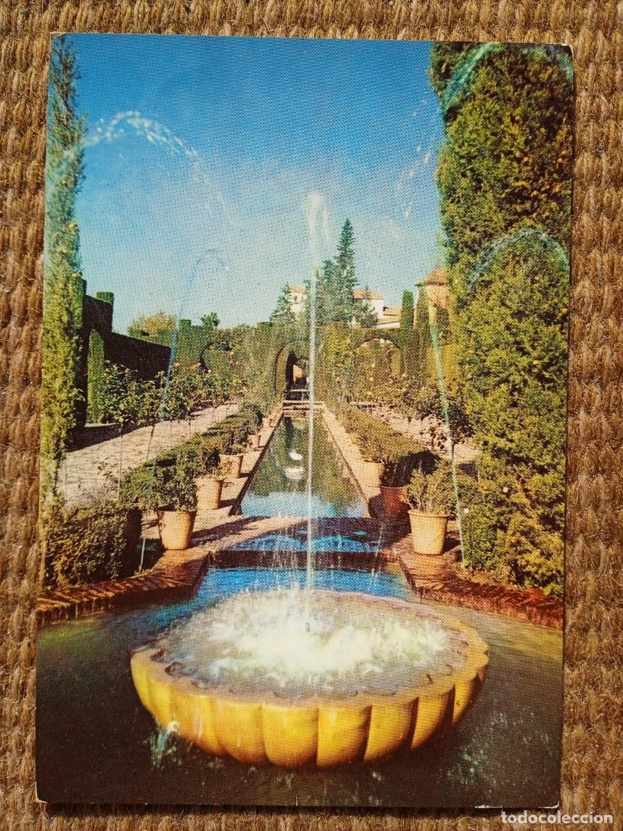Postales: GRANADA - GENERALIFE - ED. SUBI - Foto 1
