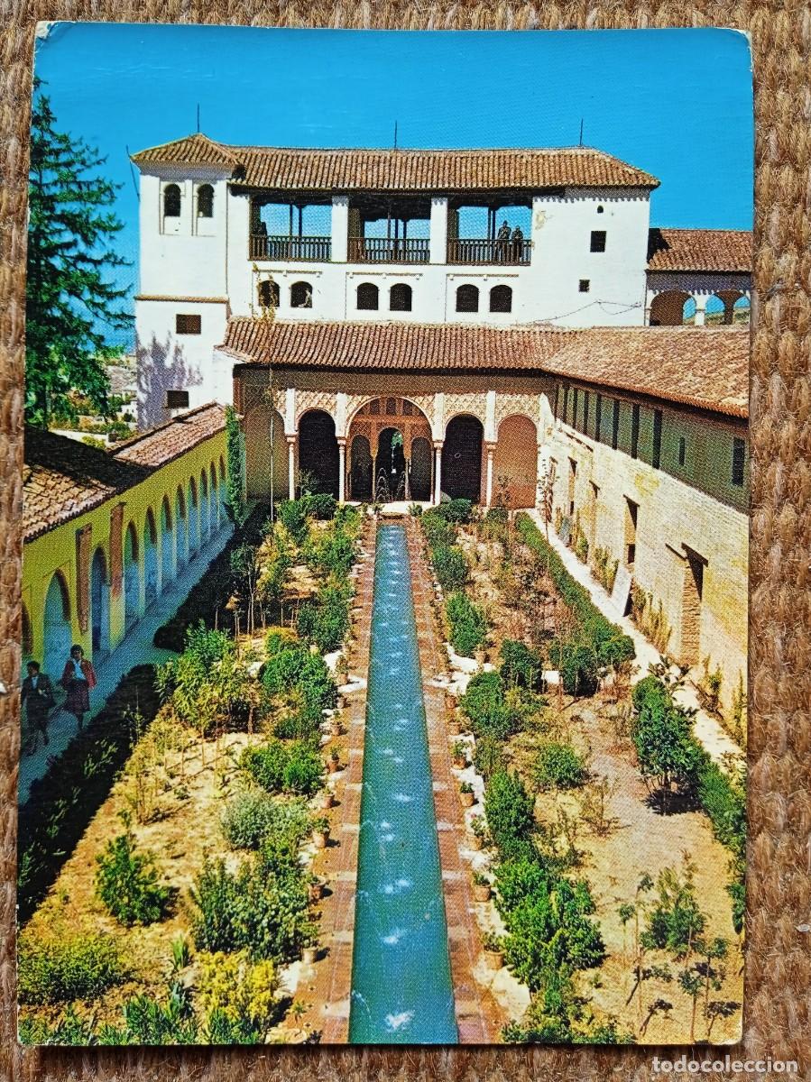 Postales: GRANADA - GENERALIFE - ED. ARRIBAS - Foto 1