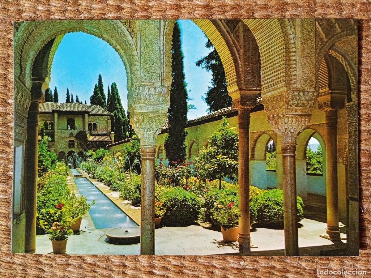 Postales: GRANADA - GENERALIFE - ED. A. ZERKOWITZ - Foto 1
