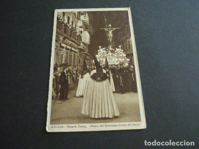 Cartoline: MALAGA SEMANA SANTA PASO DEL SANTISIMO CRISTO DEL AMOR