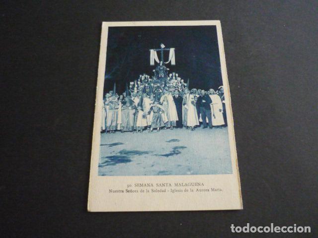 Cartoline: MALAGA SEMANA SANTA NUESTRA SE&Ntilde;ORA DE LA SOLEDAD