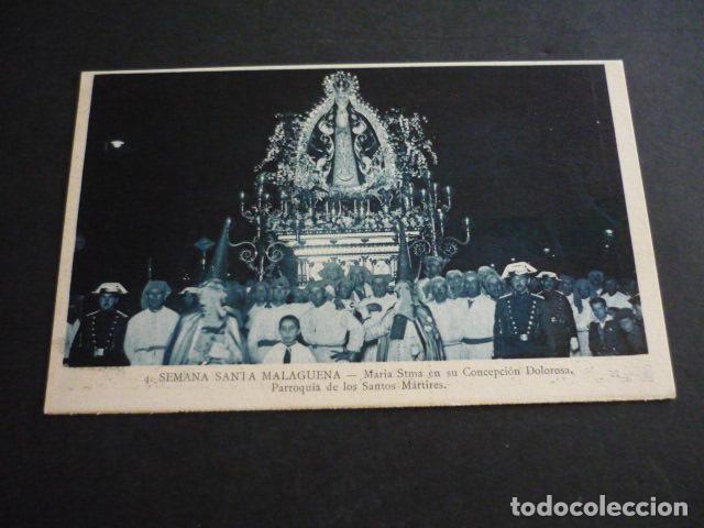 Cartoline: MALAGA SEMANA SANTA MARIA SANTISIMA EN SU CONCEPCION DOLOROSA
