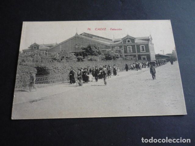 Cartoline: CADIZ LA ESTACION DE TREN