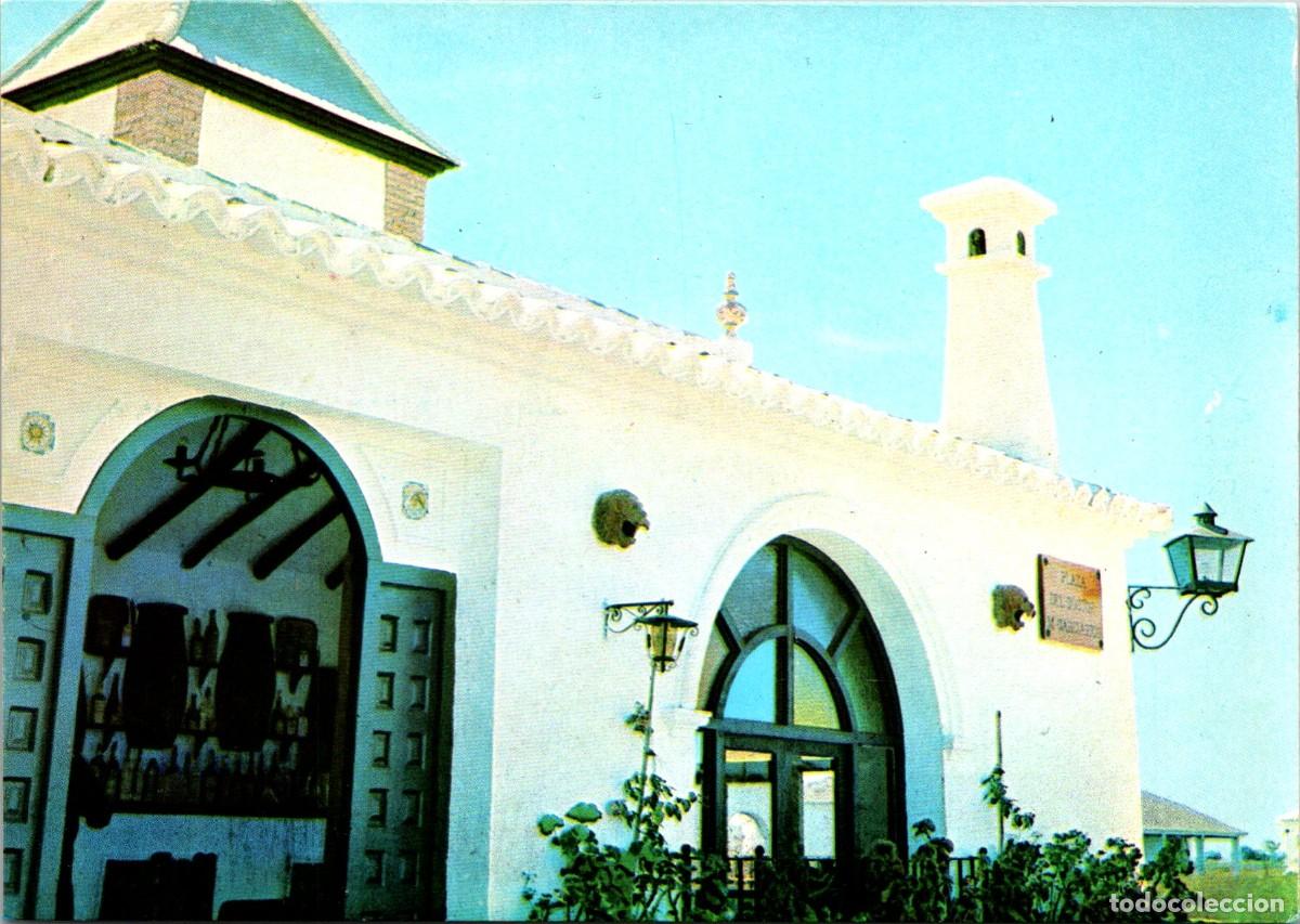 Postales: San Pedro de Alc&aacute;ntara (Marbella)-Apartamentos La Caracola-Vista de la fachada del bar- 152x107mm