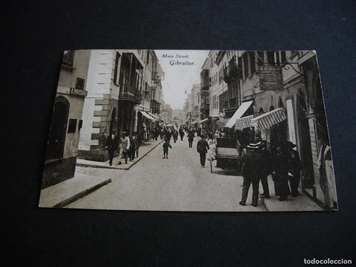 Postales: GIBRALTAR MAIN STREET - Foto 1