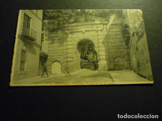 Postales: GRANADA ALHAMBRA PUERTA DE LAS GRANADAS - Foto 1