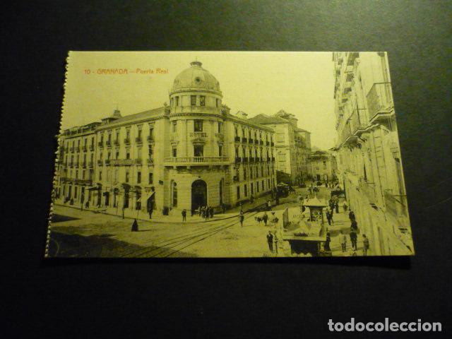 Postales: GRANADA PUERTA REAL POSTAL - Foto 1