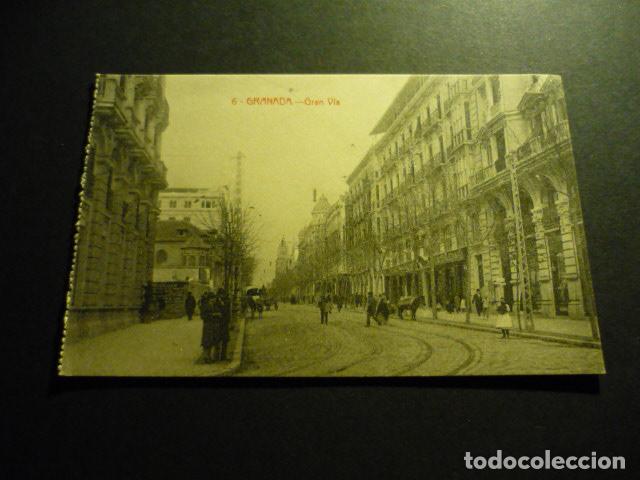 Postales: GRANADA GRAN VIA POSTAL - Foto 1