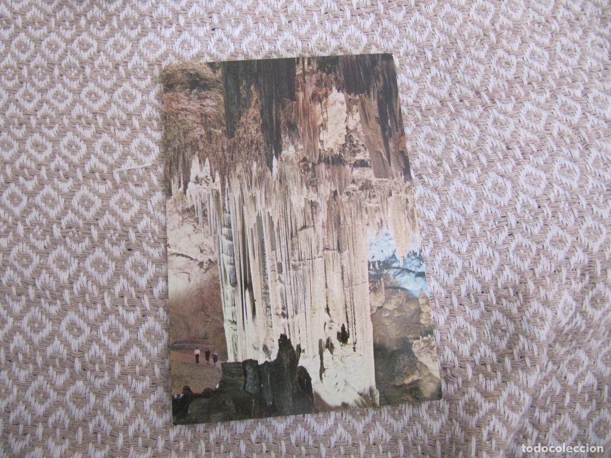 Postales: CUEVA DE NERJA. GRAN COLUMNA DE LA SALA DEL CATACLISMO ... SIN CIRCULAR
